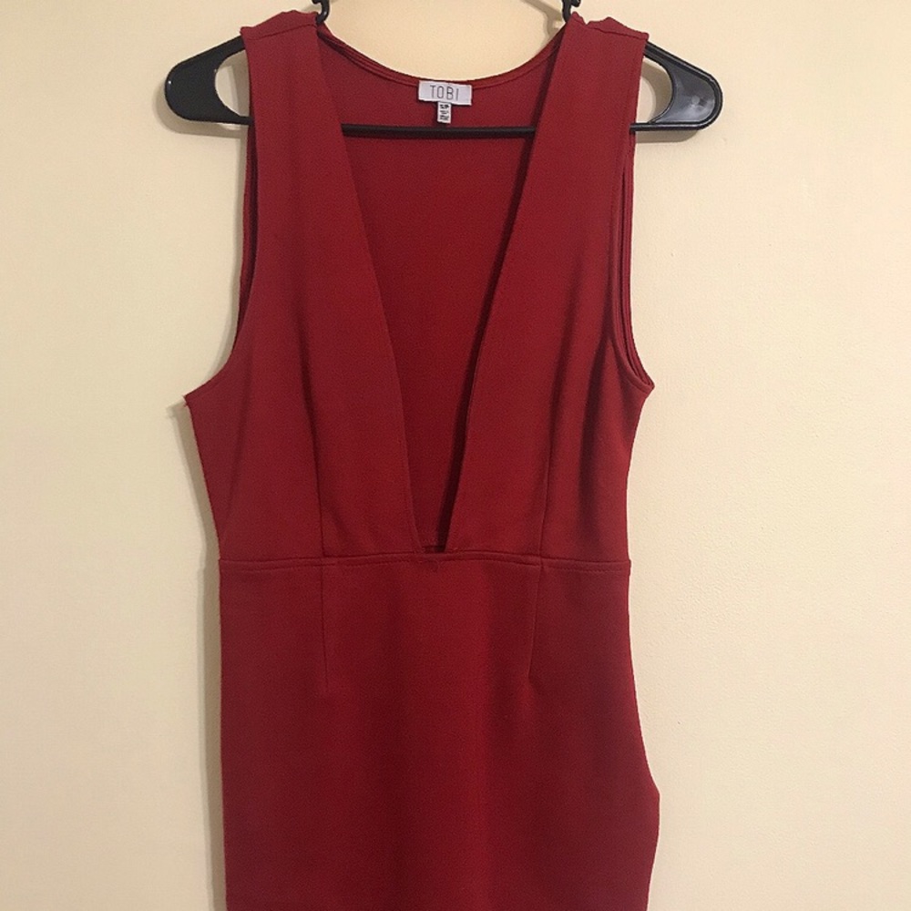 Red dress